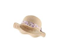 Sterntaler Cappello di Paglia per Bambine con Bordo Ondulato, Sabbia, 51