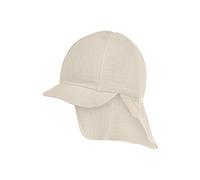Sterntaler Cappello Unisex con Protezione per Il Collo con Alta Percentuale di Cotone, Beige., 51
