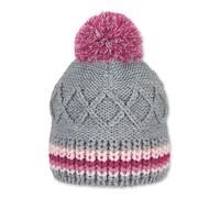 Sterntaler cappuccio a maglia argento melange - Gr. 45 cm