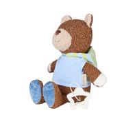 Sterntaler Carillon M Orsetto Bob, Giocattolo per Bambini e Bambini, Morbido Peluche e Jersey Stampato, Carillon Rimovibile, Manico a Stelle, Melodia: Ninna Ninna Mozart, 26 x 20 x 9,5 cm, Marrone