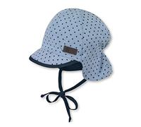 Sterntaler Casquette avec Berretto, Bimbo 0-24, Blu (Himmel 325), 45 (Taglia Unica: 45)