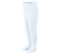 Sterntaler Collant Semplici, Unisex - Bimbi 0-24, Bianco Melange, 56