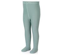 Sterntaler Collant unisex a coste, Verde pietra, 68