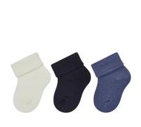 Sterntaler Confezione da 3 calzini in lana, Grigio melange, Einheitsgröße