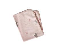 Sterntaler Coperta in peluche asino Emmi Girl flora rosa