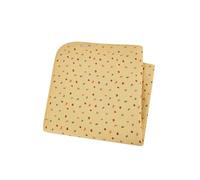 Sterntaler Coperta per neonati in mussola e leone, in mussola leggera con grazioso motivo all-over, perfetta per neonati e bambini piccoli, 120 x 120 cm, ocra