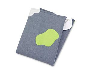 Sterntaler Coperta trapuntata con prati per bambini dalla nascita, 75 x 100 cm, colore: blu