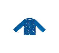 Sterntaler Costume da Bagno a Maniche Lunghe, Blu Reale, 4 Anni