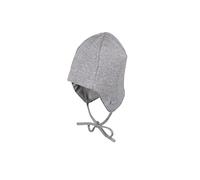 Sterntaler Cuffietta con Protezione sul Collo, Unisex, età: 9-12 Mesi, Taglia: 47, Grigio (Argento)