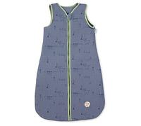 Sterntaler Emmis Garden - Sacco nanna in mussola, 70 cm, colore: Blu