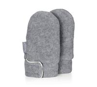 Sterntaler Fäustel Guanti, Grigio (Silber Melange 542), 1 (Taglia Unica: 1) Bambino