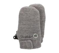 Sterntaler Fäustel Pur Wolle Muffole, Argento Melange, 2 Unisex-Bimbi