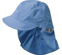 Sterntaler - Kid's Schirmmütze mit Nackenschutz Uni - Cappellino 55 cm blu