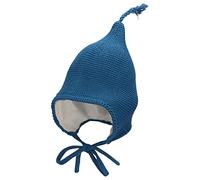 Sterntaler GOTS-Berretto Lavorato a Maglia, Celeste, XXS Bambini e Ragazzi