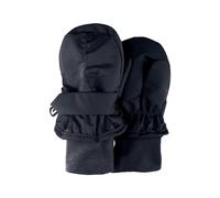 Sterntaler Guanti in materiale funzionale con pollice, unisex, per neonati e bambini, foderati con caldo pile di cotone, Blu marino, 2