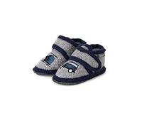 Sterntaler Hausschuh, Mocassino Bimbo 0-24, Grigio Fumo, 18 EU