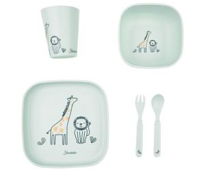 Sterntaler - Kid's Geschirrset Rechteckig - Set stoviglie One Size grigio