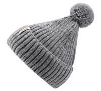Sterntaler - Kid's Knitted Beanie Melange Bobble - Berretto 45 cm grigio