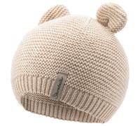 Sterntaler - Kids' Knitted Beanie with Ears - Berretto 43 cm beige