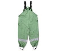 Sterntaler - Kids' Lined Plain Rain Trousers - Pantaloni antipioggia 104 verde/turchese