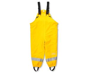 Sterntaler - Kids' Lined Plain Rain Trousers - Pantaloni antipioggia 80 giallo
