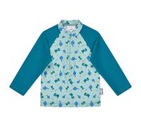 Sterntaler - Kid's Long-Sleeve Swim Shirt - Dino - Lycra 104 turchese