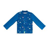 Sterntaler - Kids' Long-Sleeved Swim Shirt - Space - Lycra 68 blu