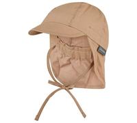 Sterntaler - Kids' Peaked Cap with Neck Flap - Basic - Cappellino 41 cm beige