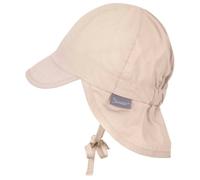 Sterntaler Cappello a punta con protezione del collo beige - Gr. 43 cm