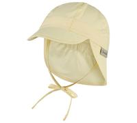 Sterntaler - Kids' Peaked Cap with Neck Flap - Basic - Cappellino 49 cm beige