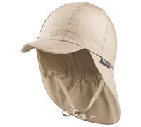 Sterntaler - Kids' Peaked Cap with Neck Flap - Cappellino 47 cm beige