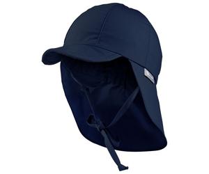 Sterntaler - Kids' Peaked Cap with Neck Flap - Cappellino 49 cm blu
