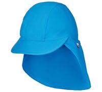 Sterntaler - Kids' Peaked Cap with Neck Flap - Plain - Cappellino 47 cm blu