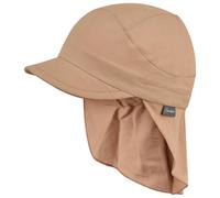 Sterntaler - Kid's Peaked Cap with Neck Protection Uni - Cappellino 51 cm beige