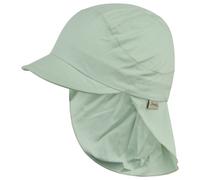 Sterntaler - Kid's Peaked Cap with Neck Protection Uni - Cappellino 51 cm verde