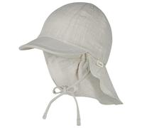 Sterntaler - Kid's Schirmmütze Nacken Uni Cotton - Cappellino 49 cm grigio