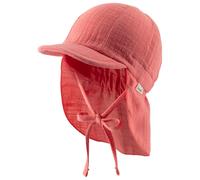 Sterntaler - Kid's Schirmmütze Nacken Uni Cotton - Cappellino 53 cm rosso