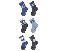 Sterntaler - Kid's Socken 6-Pack - Calze casual EU 17-18 grigio/blu