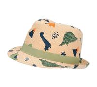 Sterntaler - Kids' Straw Hat - Dinosaur - Cappello 45 cm beige