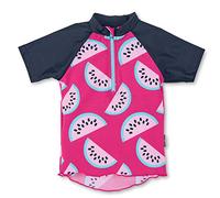 Sterntaler Kurzarm-Schwimmshirt Melone, Maglietta Rash Guard Bimba 0-24, Magenta, 80