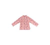 Sterntaler Maglietta da Bagno a Maniche Lunghe, Stampa corale, Protezione UV 50+, con Colletto Alto, Maglietta UV da Ragazza, con Cerniera Frontale e Protezione per Il Mento, Costume da Bagno per