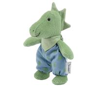 Sterntaler Mini peluche Dino Rexi - Piccolo peluche in velluto e jersey - giocattolo per bambini con sonaglio - fedele compagno per scoprire, coccole e giocare, verde pietra