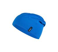 Sterntaler OCS Beanie Uni - Berretto in Jersey Singolo (Biologico) - Copricapo per Ragazzi con Risvolto e paraorecchie - Baby e Bambini - Berretto Transizione da Legare - dalla Nascita, Blu Cobalto