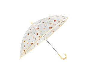 Sterntaler Ombrello per Bambini con Stampa Floreale Trasparente, Sunny, Multicolore
