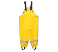 Sterntaler Pantaloni da Pioggia Foderati Impermeabili, Giallo, 80 Unisex-Bambini