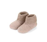 Sterntaler Pantofole a Tinta Unita, Unisex-Bambini, Beige, 18 EU