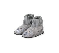 Sterntaler Pantofole bimbi Pantofole, Bimbo 0-24, Grigio (Rauchgrau 566), 26 EU (8.5 Bimbo UK)