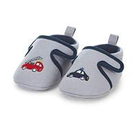 Sterntaler Pantofole Bimbo Pantofole, Bimbo 0-24, Grigio (Rauchgrau 566), 17/18 EU (6-9 Mesi Bimbo UK)
