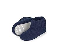 Sterntaler Pantofole da ragazzo tinta unita, Blu marino, 18 EU
