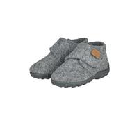 Sterntaler, Pantofole a tinta unita Unisex-Bambini, grigio medio, 24 EU
